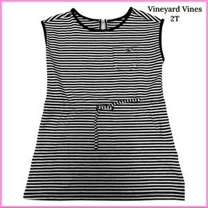 Vineyard Vines 2T ~ Excellent ~Navy & White Striped Dress